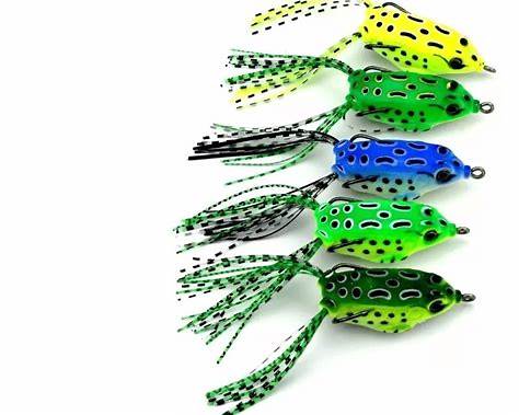 Top 10 melhores iscas para tucunarés, traíras e trairões em Águas Amazônicas 18 Isca frog para traíra amazônica em áreas com vegetação densa