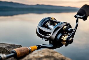 Modelo de carretilha fácil de arremessar para pescadores iniciantes