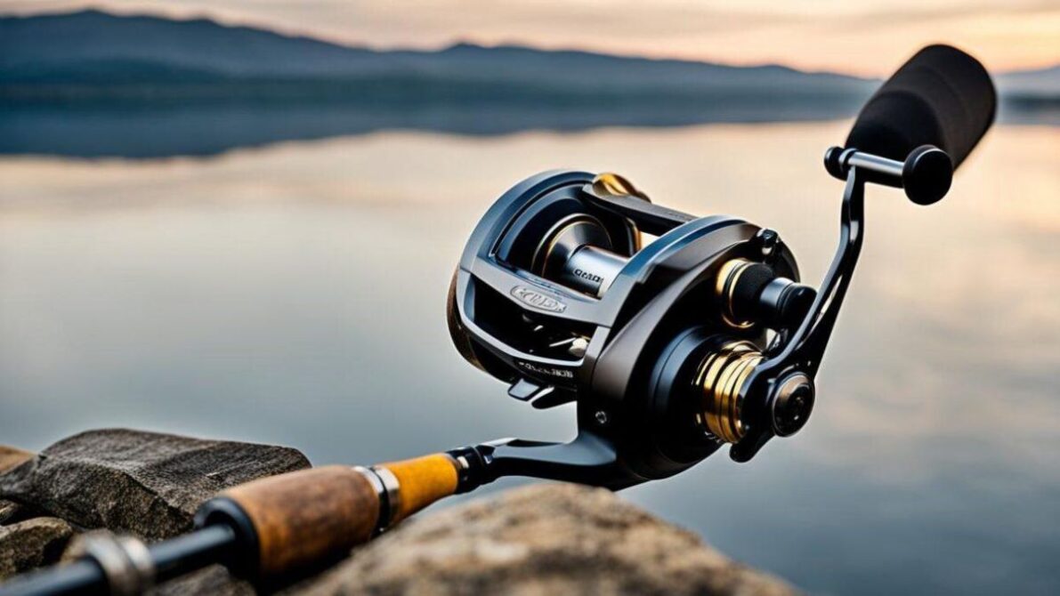 Modelo de carretilha fácil de arremessar para pescadores iniciantes