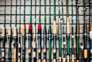 comparação entre vara rápida e vara lenta na pesca esportiva