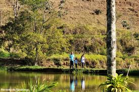Rancho do Pescador em Resende com lago esportivo no sul fluminense