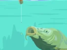 pescador realizando fisgada correta em peixe grande na pesca esportiva brasileira