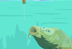 pescador realizando fisgada correta em peixe grande na pesca esportiva brasileira
