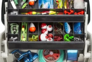 Kit básico de pesca para viagem com acessórios compactos para pescaria esportiva