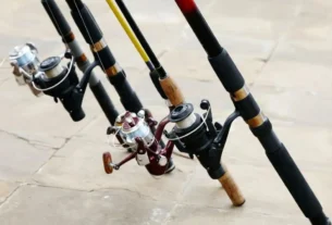 Molinete para iniciantes usado em pesca esportiva leve