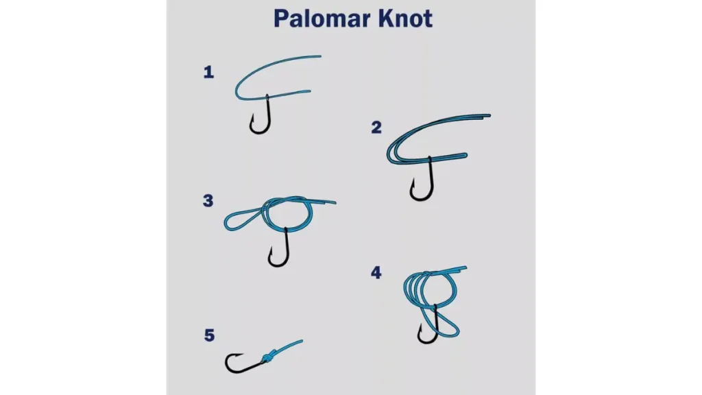 Qual o melhor nó de pesca para linha multifilamento? Guia prático 3 Nó Palomar aplicado em linha multifilamento para pesca esportiva