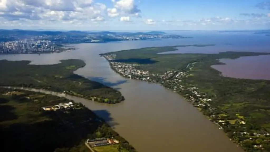 : Canais utilizados para pesca esportiva no Delta do Jacuí