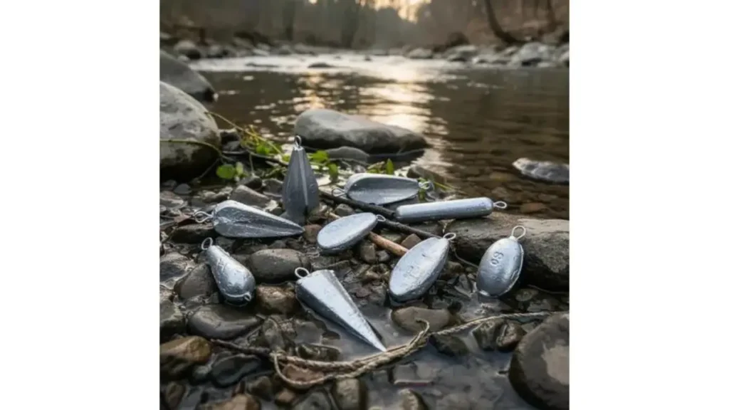 Como escolher chumbo certo para pesca em rio