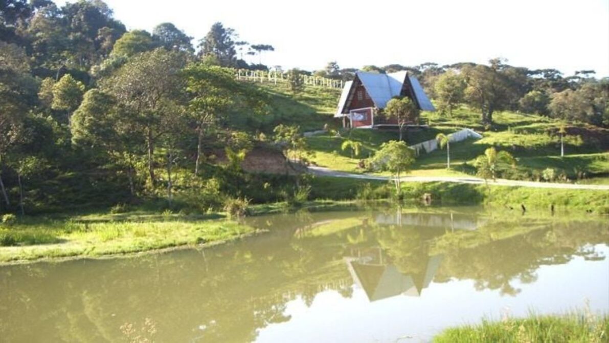 Pesqueiro especializado em pacu e tambacu em Santa Catarina