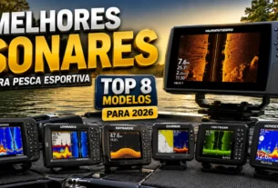 Melhores sonares para pesca esportiva em rios e represas.