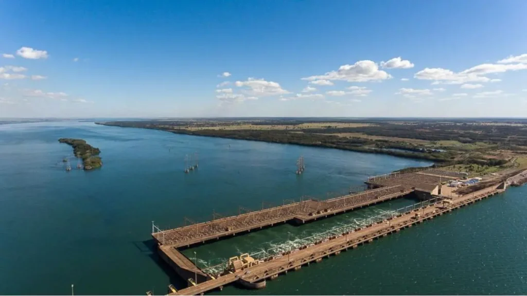 Área conhecida pela captura de tucunarés na Represa de Ilha Solteira