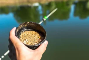 Ponto produtivo para pesca com isca natural em água doce