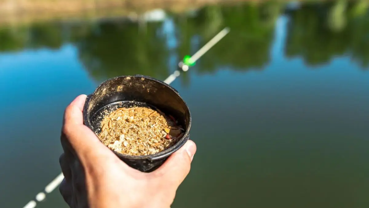 Ponto produtivo para pesca com isca natural em água doce