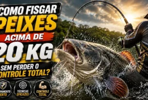 Técnicas para capturar peixes acima de 20 kg com segurança