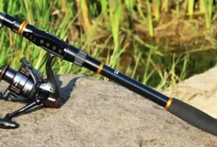 Comparação entre modelos de vara telescópica e vara inteiriça para pescadores