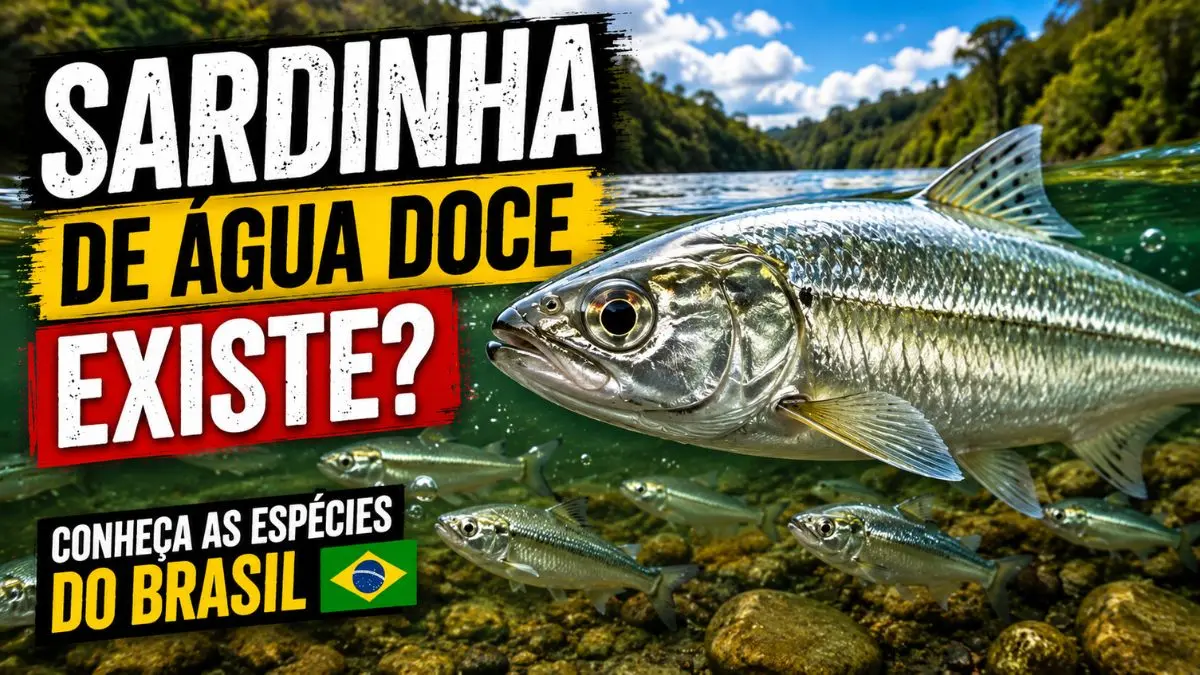 Sardinha de água doce existe? Conheça as espécies do Brasil. 1 Peixe conhecido popularmente como sardinha de água doce.