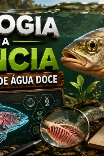 Peixe de água doce em ambiente natural representando a biodiversidade dos ecossistemas aquáticos.