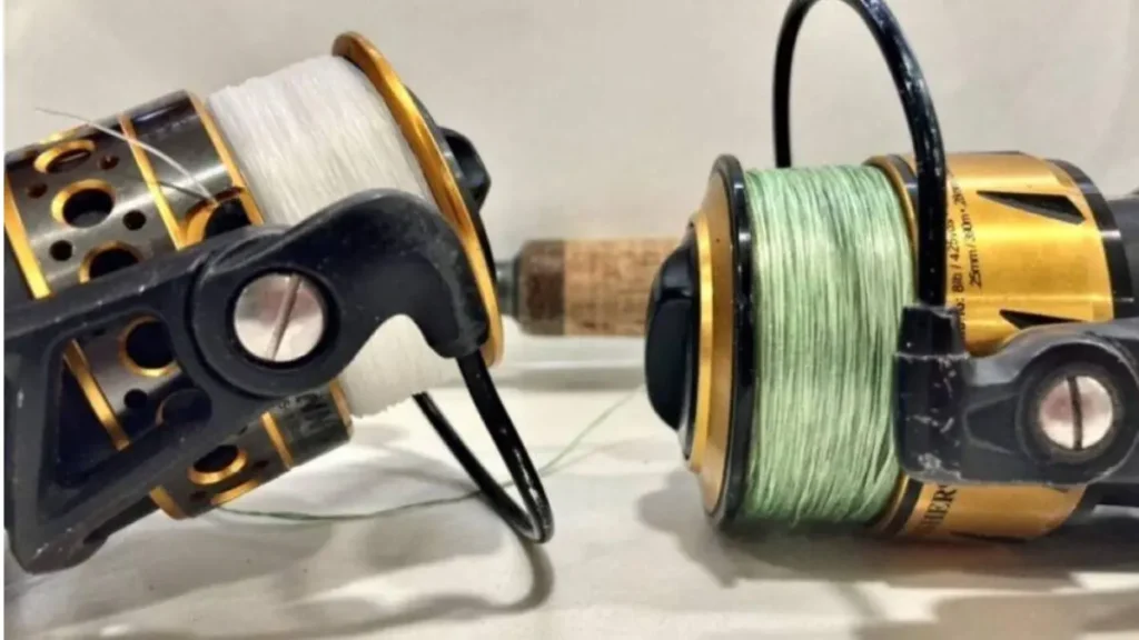 Comparação entre bitola e resistência em linhas de pesca.