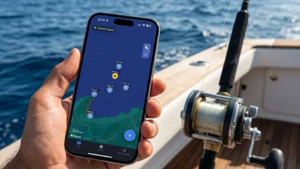 Aplicativos para mapear pontos de pesca e encontrar pesqueiros com GPS. 2 Aplicativos para mapear pontos de pesca.