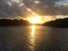 Estuário preservado no litoral de Pernambuco, utilizado para pesca esportiva em águas salobras.