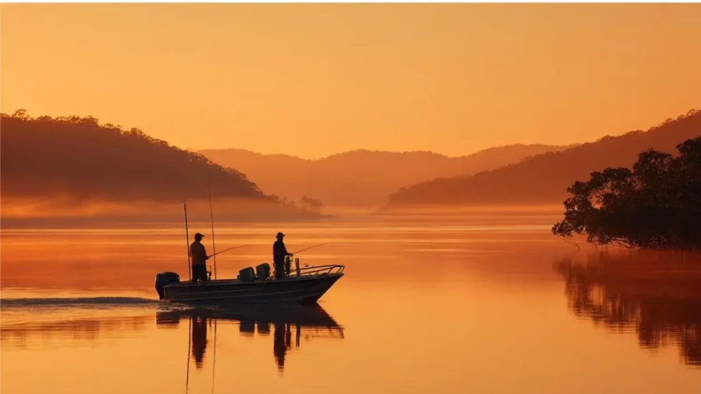 Como a lua influencia a atividade dos peixes.