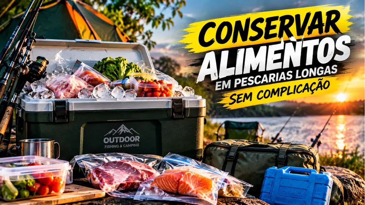 Como conservar alimentos em pescarias longas sem complicação. 1 Como conservar alimentos em pescarias longas com caixa térmica e gelo.