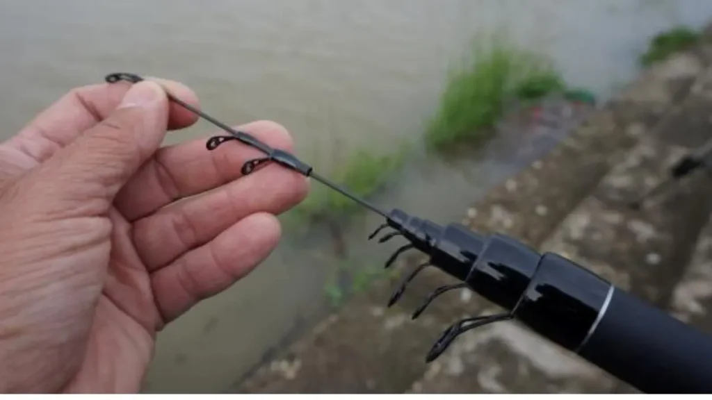 Como amarrar a linha na vara telescópica sem perder resistência. 2 Como amarrar a linha na vara telescópica.