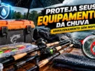 Como proteger equipamentos de pesca da chuva e evitar mofo.